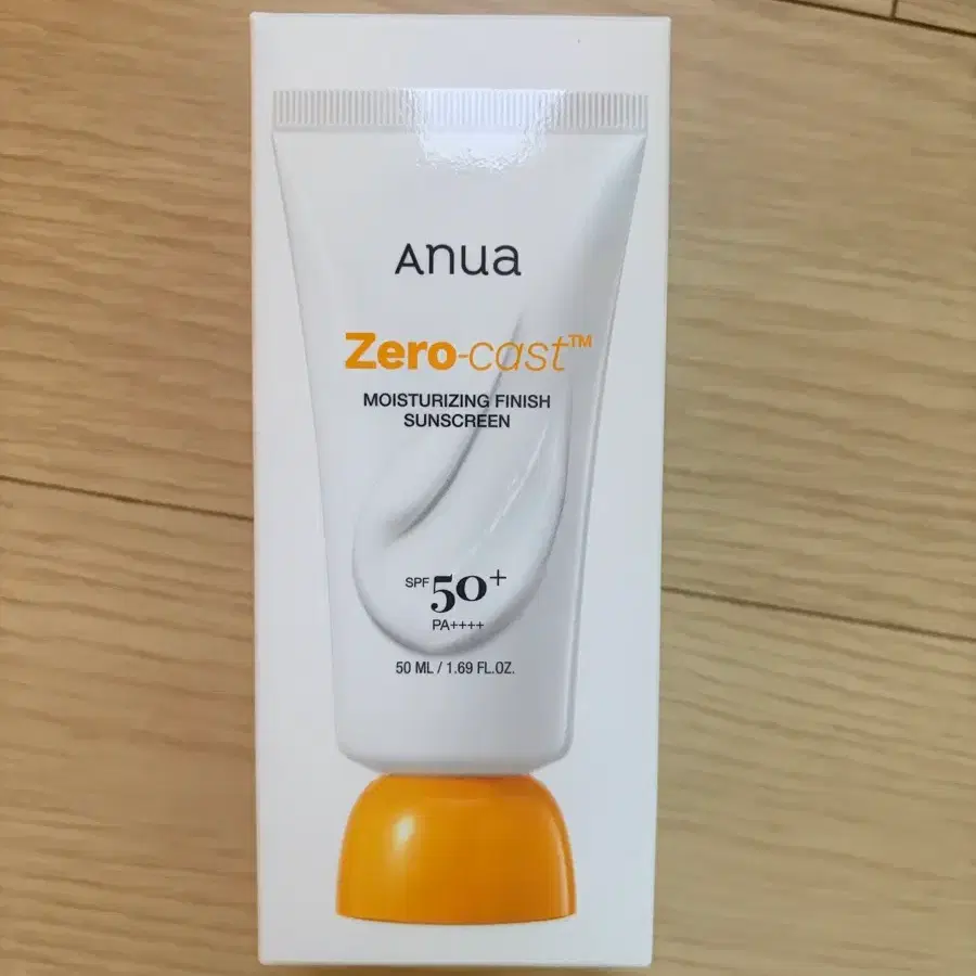 [새상품] 아누아 제로캐스트 수분 선크림 50ml