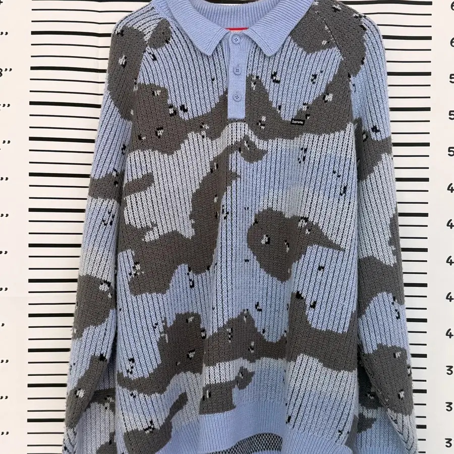 슈프림(supreme)스몰박스 폴로 블루 카모니트