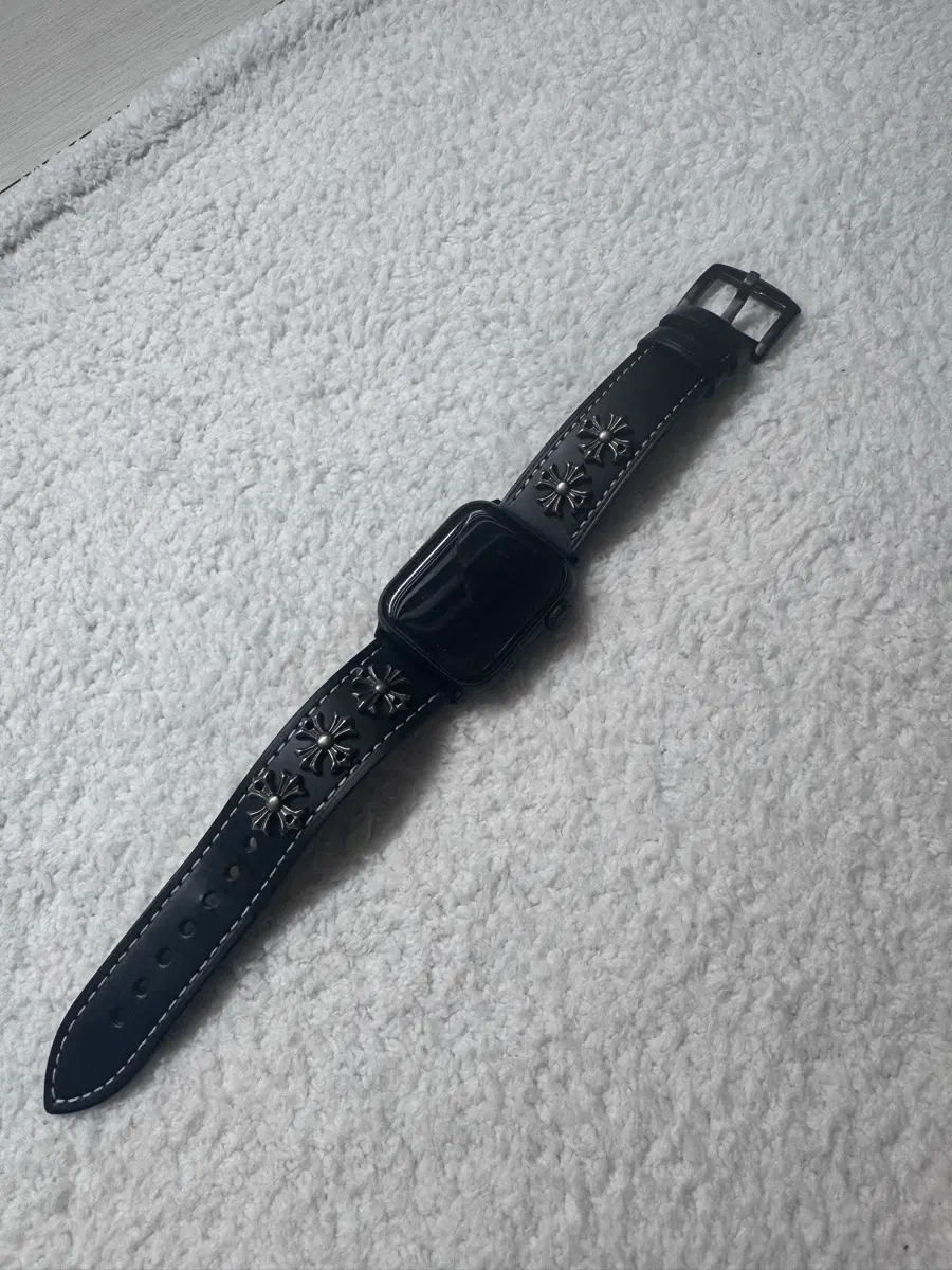 애플 워치 SE 40mm GPS 스타라이트 알루미늄