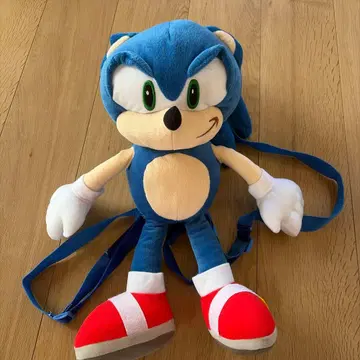Sonic the Hedgehog 소닉 봉제 인형 백팩