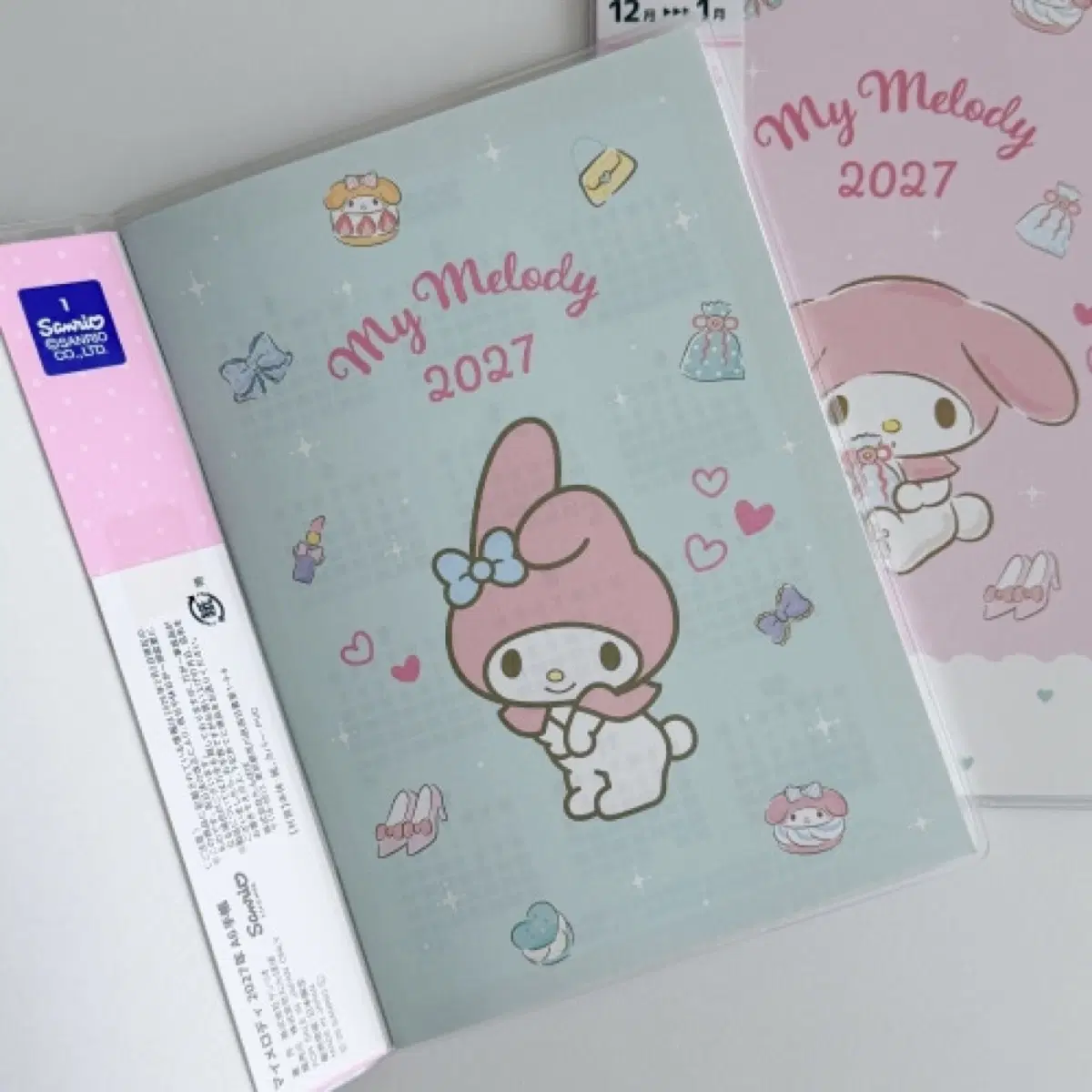 (정품)2027년 산리오다이어리 마이멜로디 먼슬리 다이어리