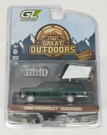 GREENLIGHT The Great Outdoors 시리즈 4 1990 CHEVROLET SUBURBAN 38080E