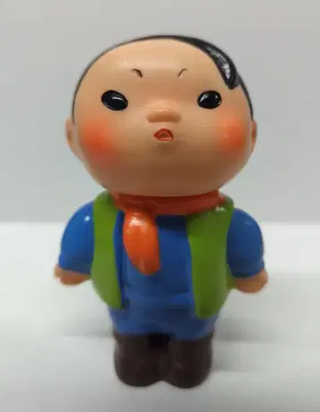 이와테 은행 저금통 간짱 옐로우 그린 베스트 오렌지 머플러 100mm