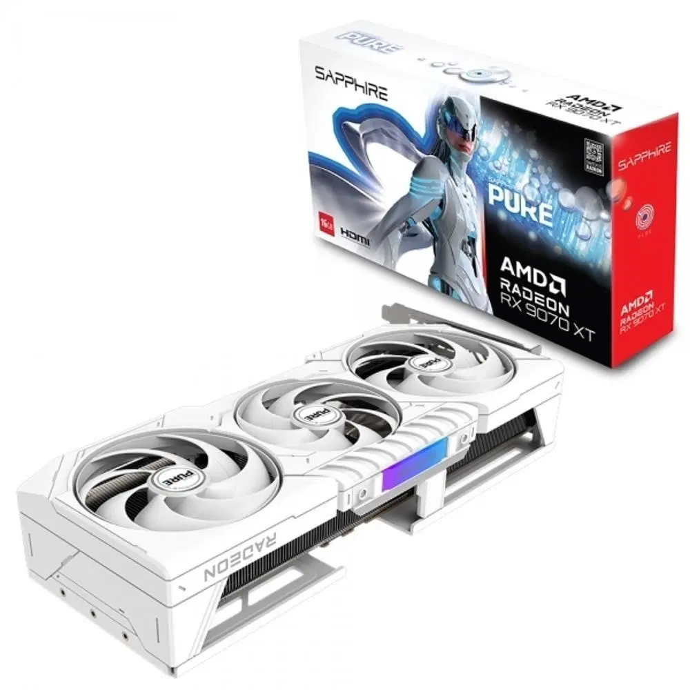 삽니다)) 9070xt 16g 사파이어 or 기가바이트 화이트로사요