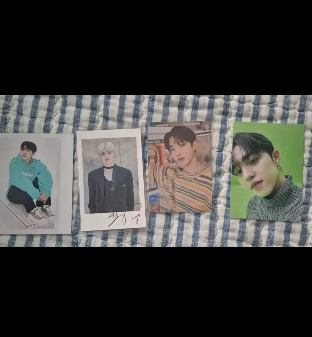 가격제시o)세븐틴 포토카드 일괄(에스쿱스+도겸) 4장