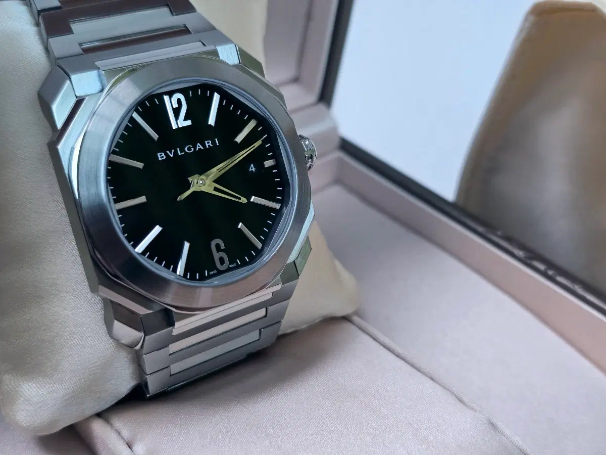 불가리 옥토 솔로 템포 블랙(38mm) 판매