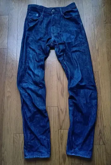 G-STAR Arc Jeans 지스타 입체 재단 데님 다크 블루 하자품