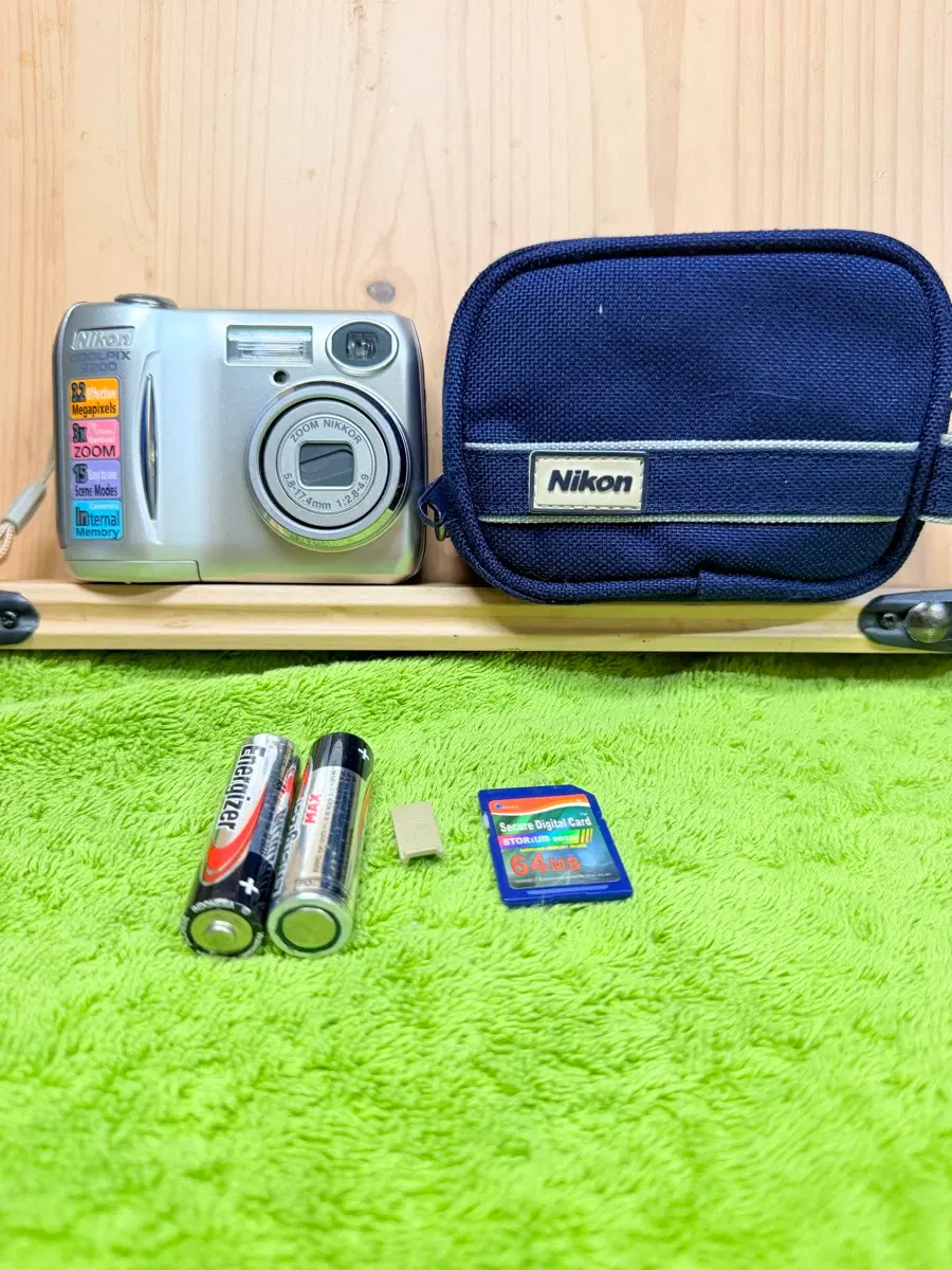 빈티지 니콘쿨픽스3200.작동&외관굿