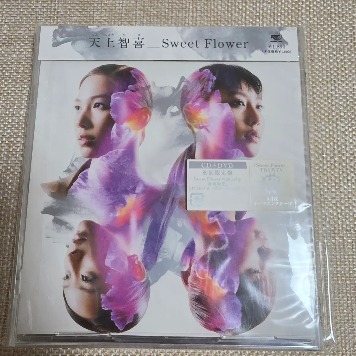 천상지희 Sweet Flower 초회한정반 CD+DVD 미개봉