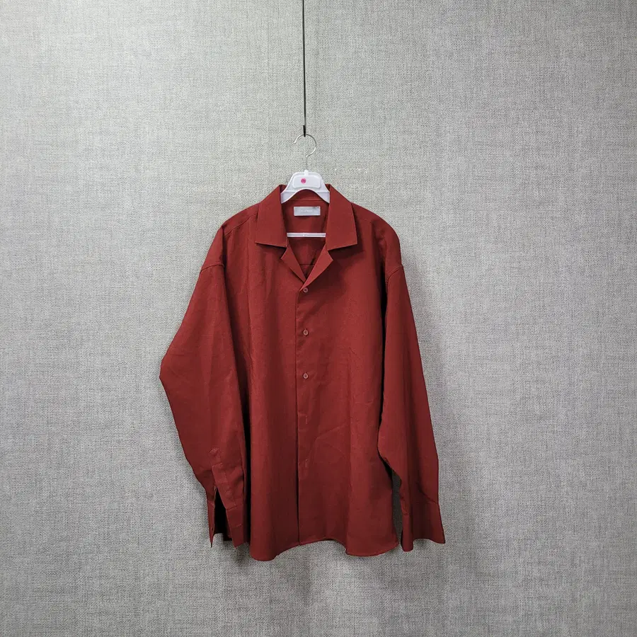 ㄹ490 와인 셔츠 F