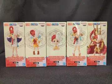 반다이 스피리츠 WCF 원피스 ONE PIECE FILM RED 우타 컬렉션 전 5종 세트
