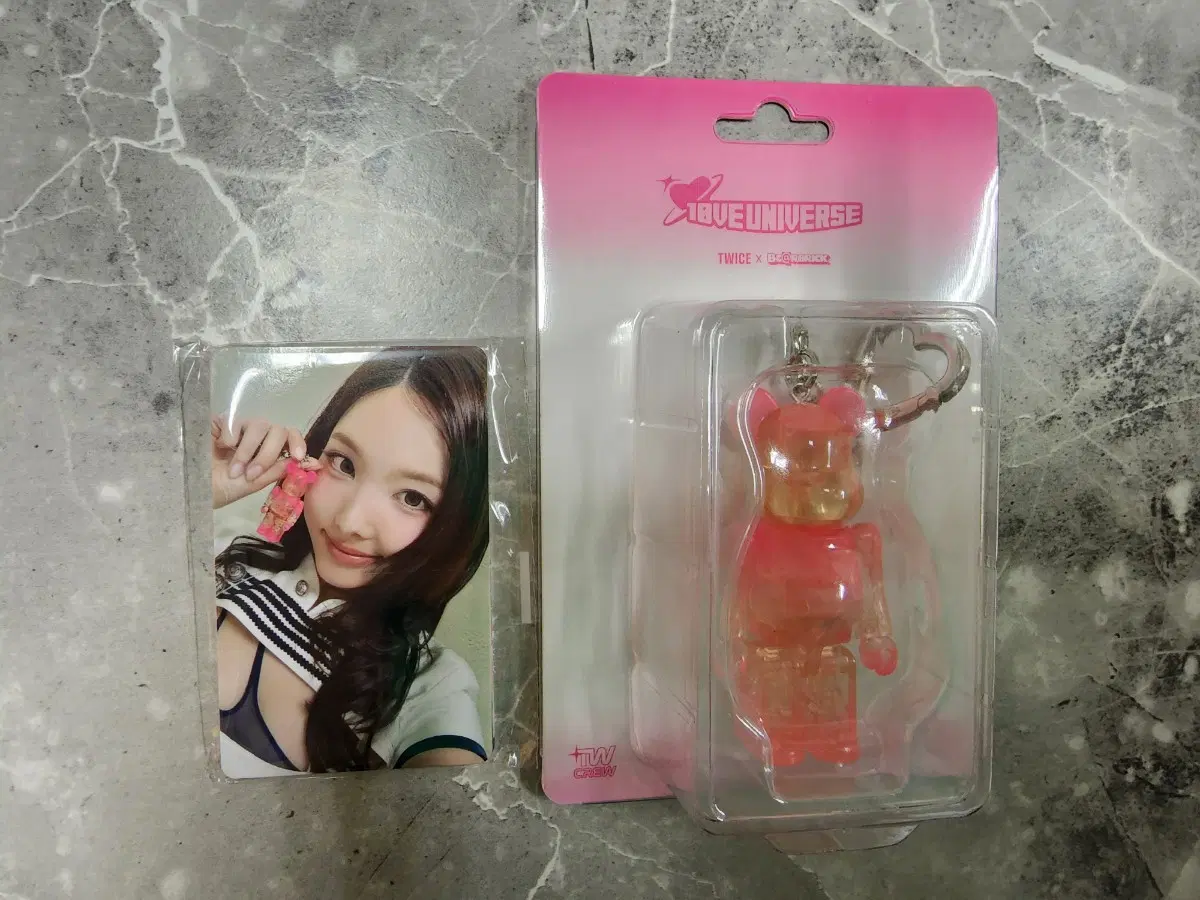 트와이스 베어브릭+포카 9종 세트 일괄