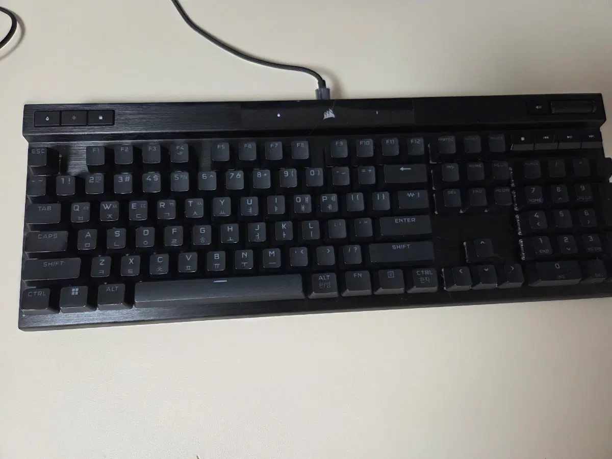 커세어 k70 rgb pro 적축 키보드팝니다