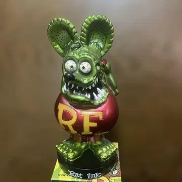 Rat Fink 피규어 RF 로고