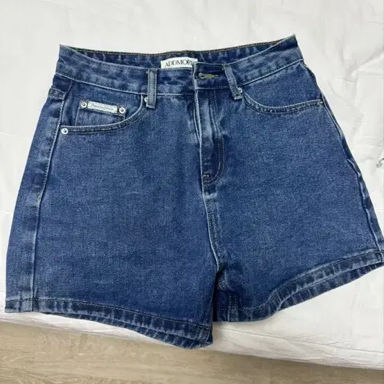 S) ADDMORE 애드모어 데님 숏팬츠