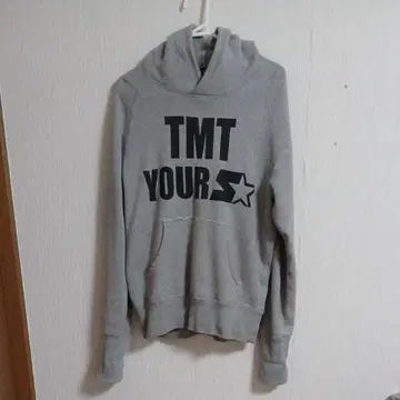 TMT STARTER 콜라보 후드티 그레이 M 사이즈