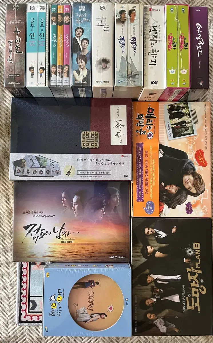 드라마 DVD 새상품 일괄판매