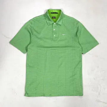 NIKE 타이거 우즈 반팔 피케 셔츠 골프 us-S 그린 속건성