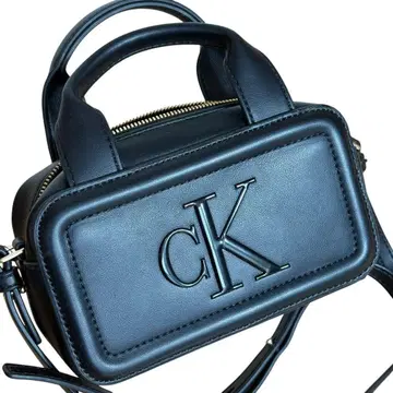 CalvinKlein 숄더백 CK 로고 블랙 카메라백 블랙