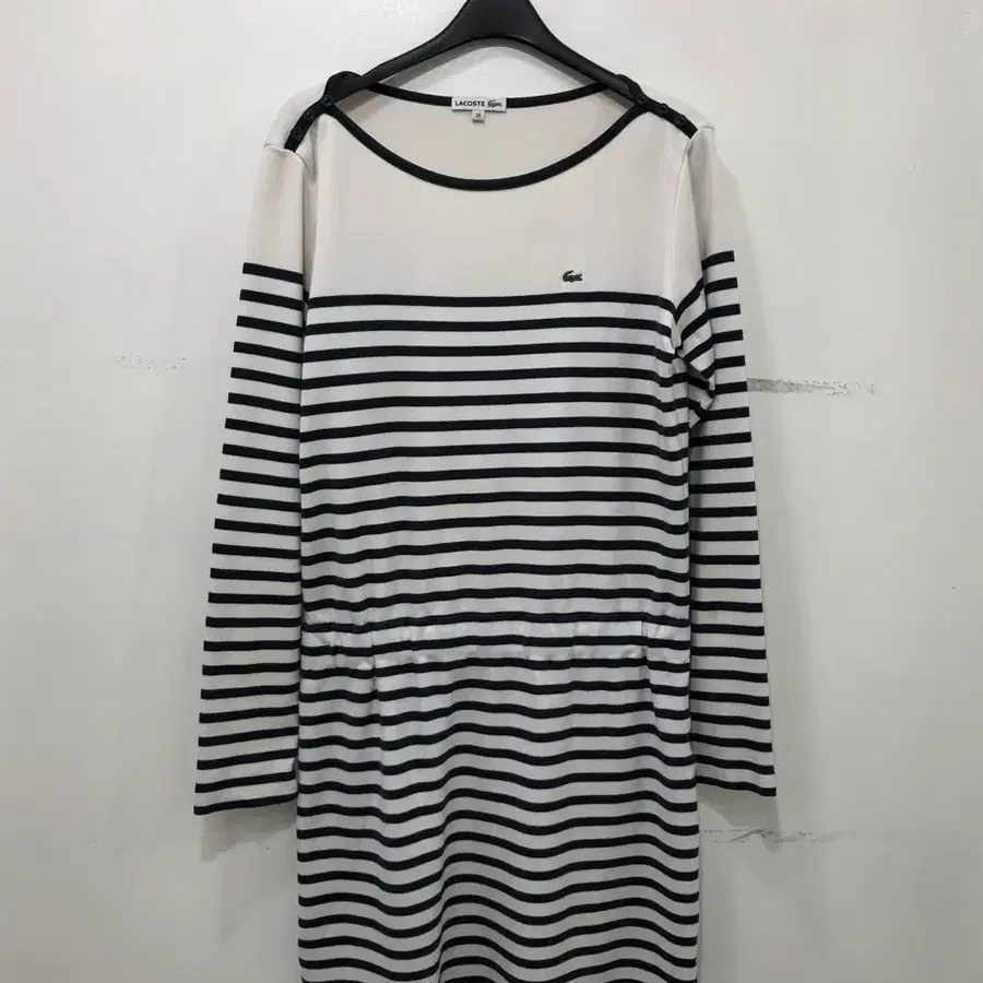 라코스테 단가라 원피스 38