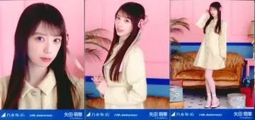 노기자카46 2026년 5월 랜덤 브로마이드 야타 모에카 14th Anniversary (14주년 기념) 3장 컴프