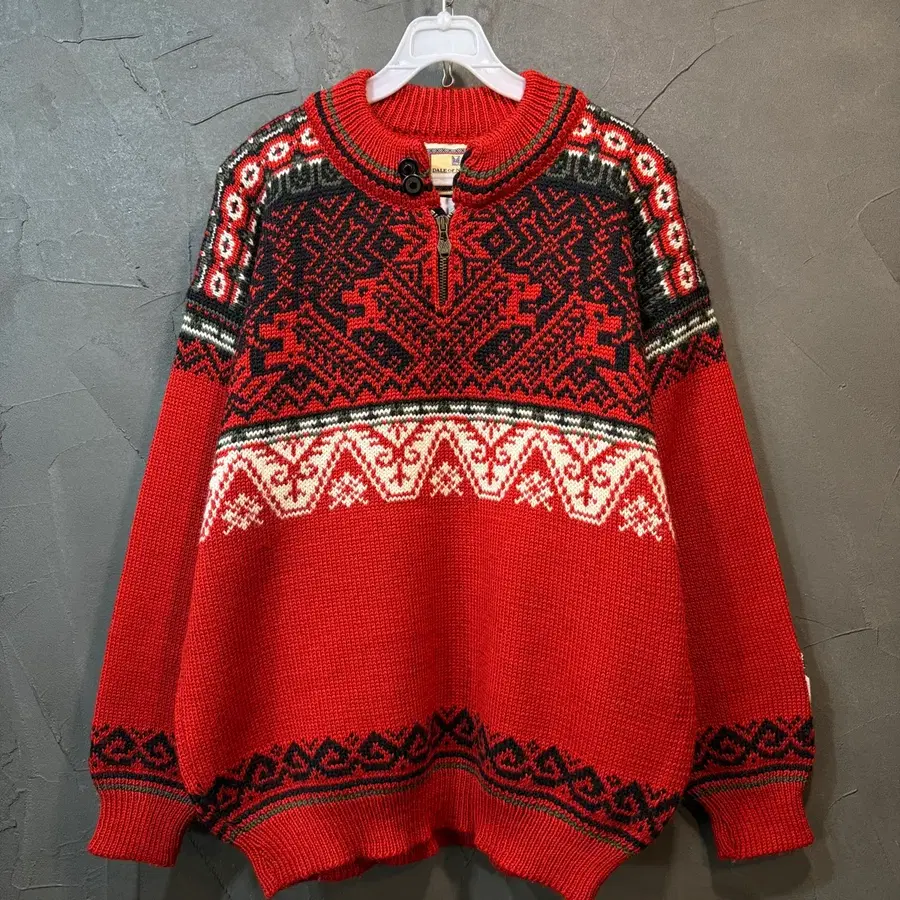 [S] 90s Dale of Norway 1998 나가노 동계 올림픽 니트 하프집업