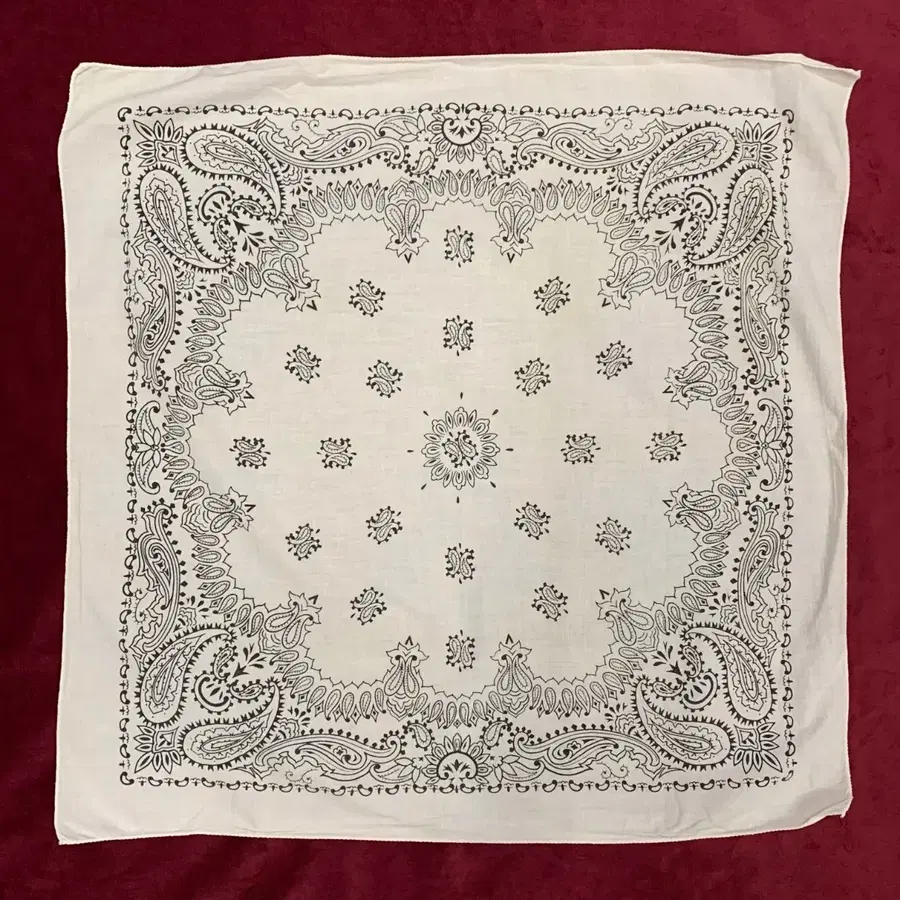 VTG 페이즐리 패턴 반다나