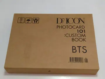 BTS D'/ICON BTS 포토카드 101: 커스텀 북