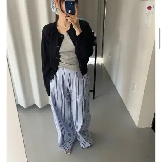 피핀샵 슬로우 팬츠 새제품 와이드 바지 슬랙스