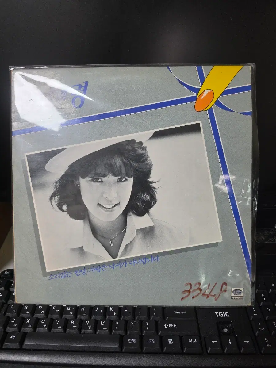 박혜령 소리없는 안녕 LP