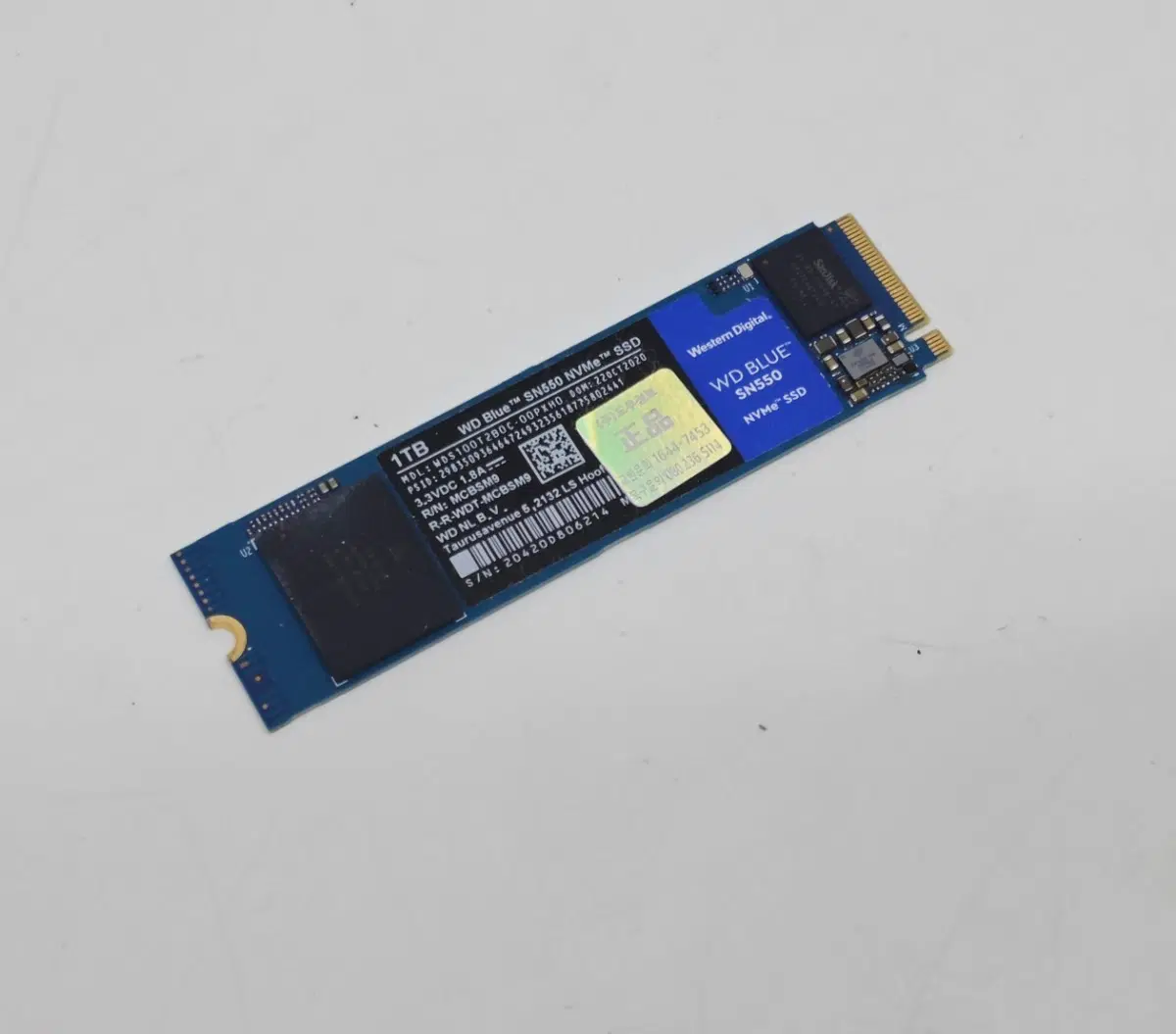 WD Blue SN550 1TB NVMe M.2 2280 SSD 단품