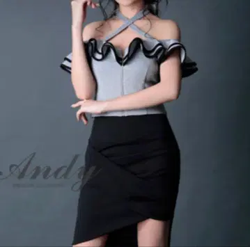 GLAMOROUS byAndy 2피스 드레스