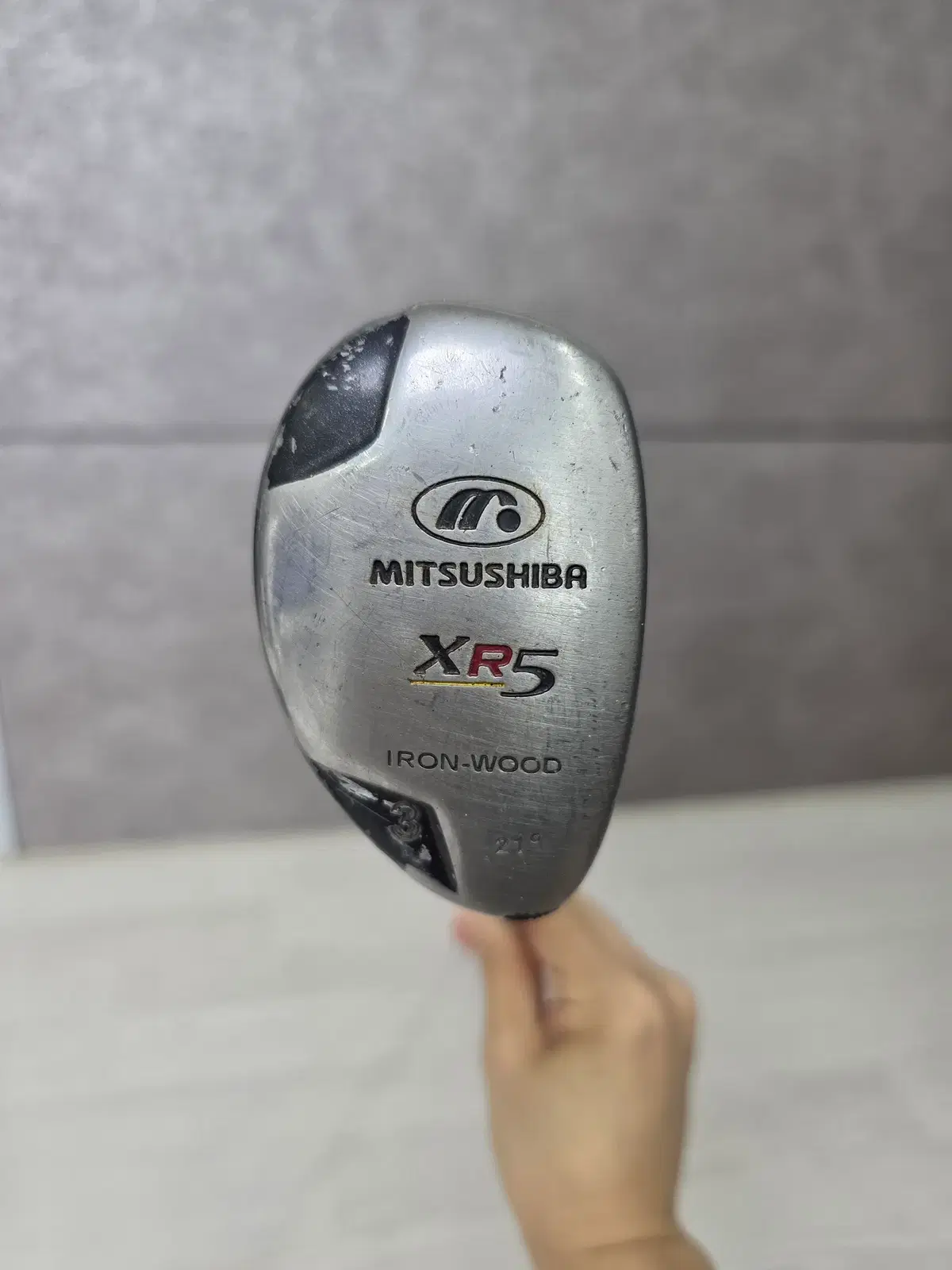 미쓰시바 XR5 21도 R 남성용 아이언 우드