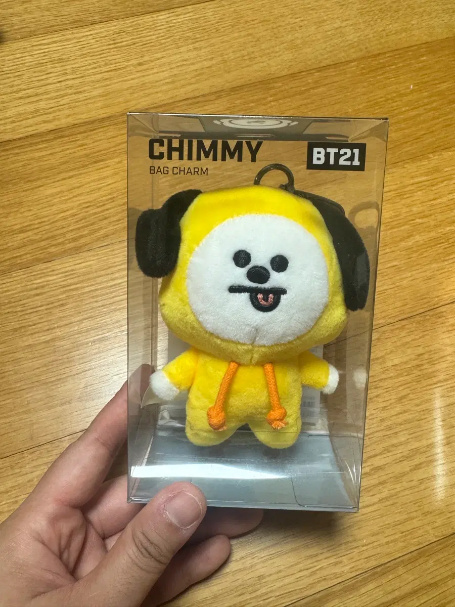 BTS 지민 인형 bt21 치미 백참