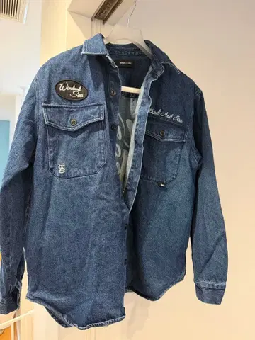 WIND AND SEA 데님 셔츠 XL 사이즈
