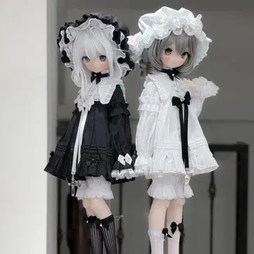 MDD 아웃핏 딜러님 제작 요람 미사 [ 블랙 ]