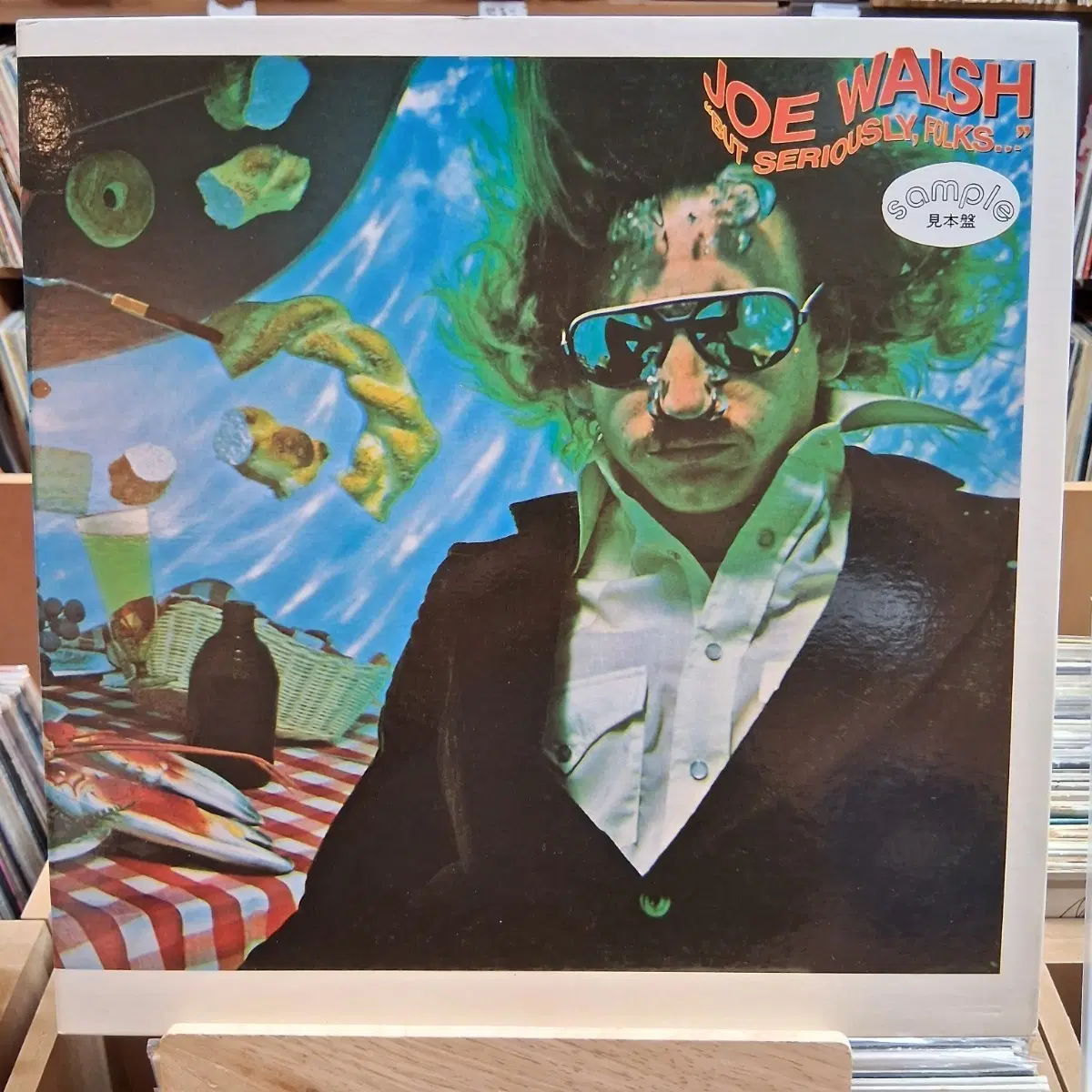 민트 게이트폴더 조 월시 LP "But Seriously, Folks..." LP