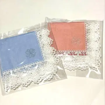 치카자와 레이스 120주년 기념 디자인 피치 & 아쿠아 블루 각 1장