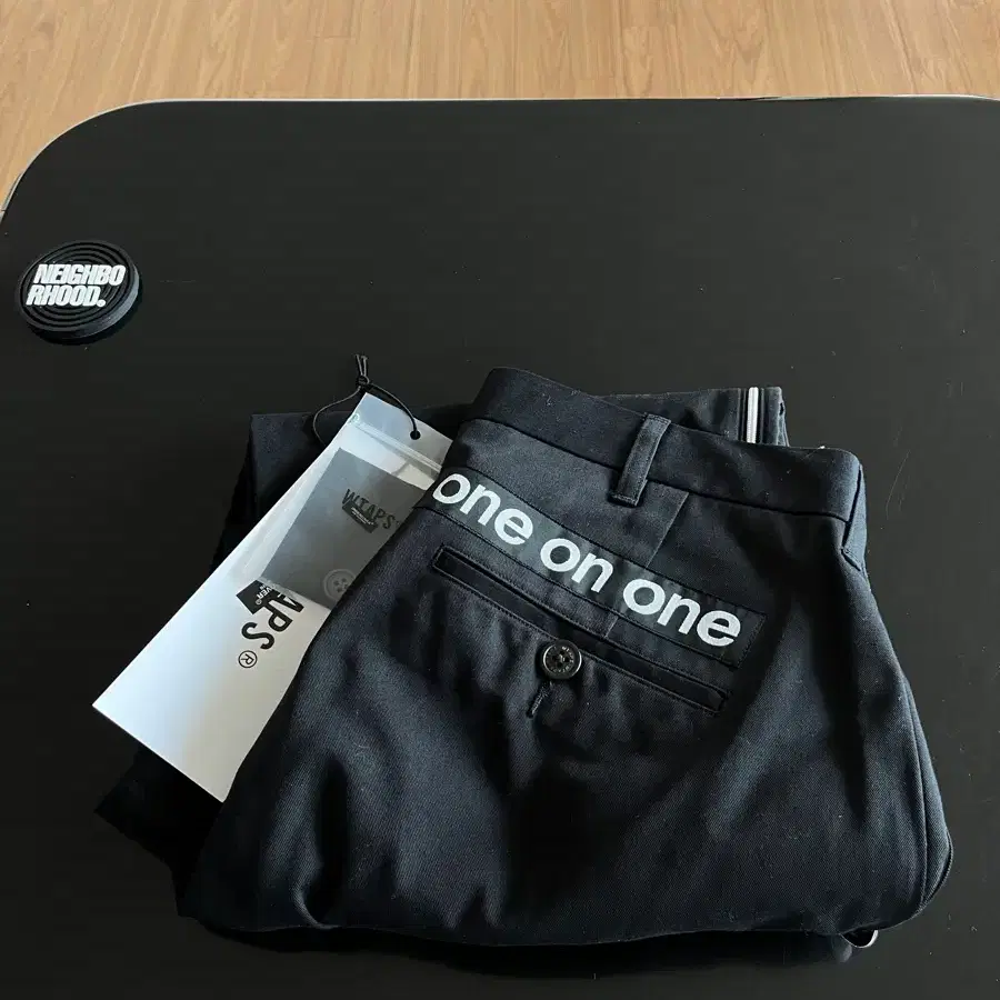 더블탭스 언더커버 one on one 콜라보 팬츠