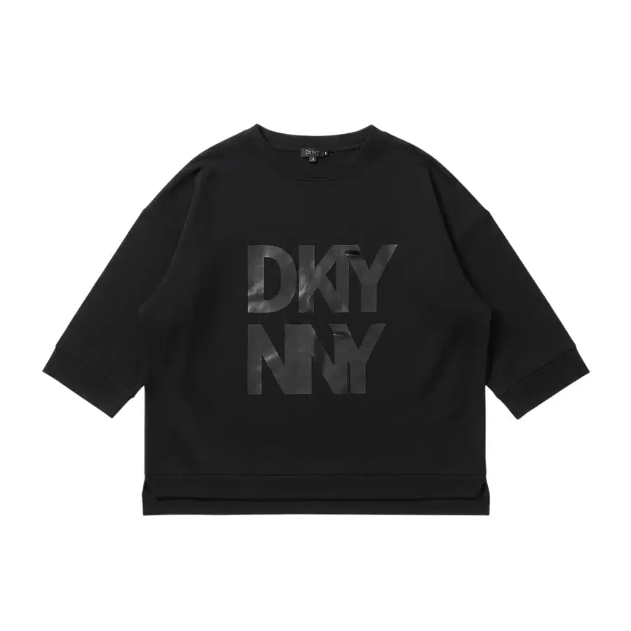 여성L/ DKNY 스포츠 로고 7부 반팔티셔츠 20-102
