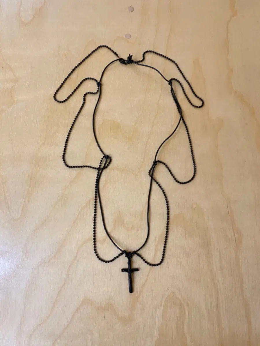 VTG gothic layered rosario 고딕 로자리오 목걸이