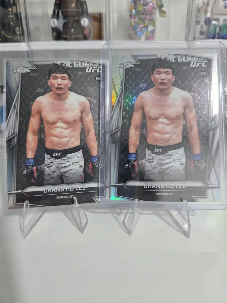 UFC)이창호 선수 리플렉터,베이스 랏 카드 2장