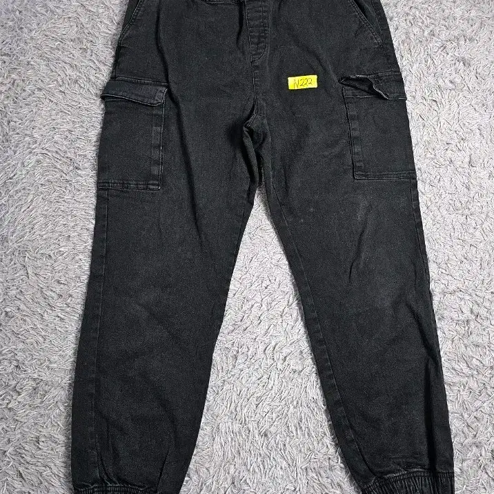 버커루 카고 조거 블랙 3XL N222