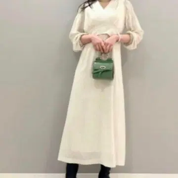 CELFORD 도트 카슈쿨 원피스