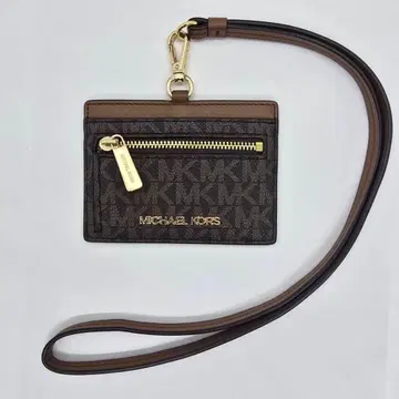 MICHAEL KORS 마이클코어스 패스 케이스 브라운