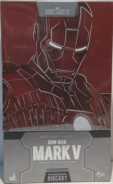 HOTTOYS MOVIE MASTERPIECE DIECAST IRON MAN MARK 5 / DIECAST 400D18