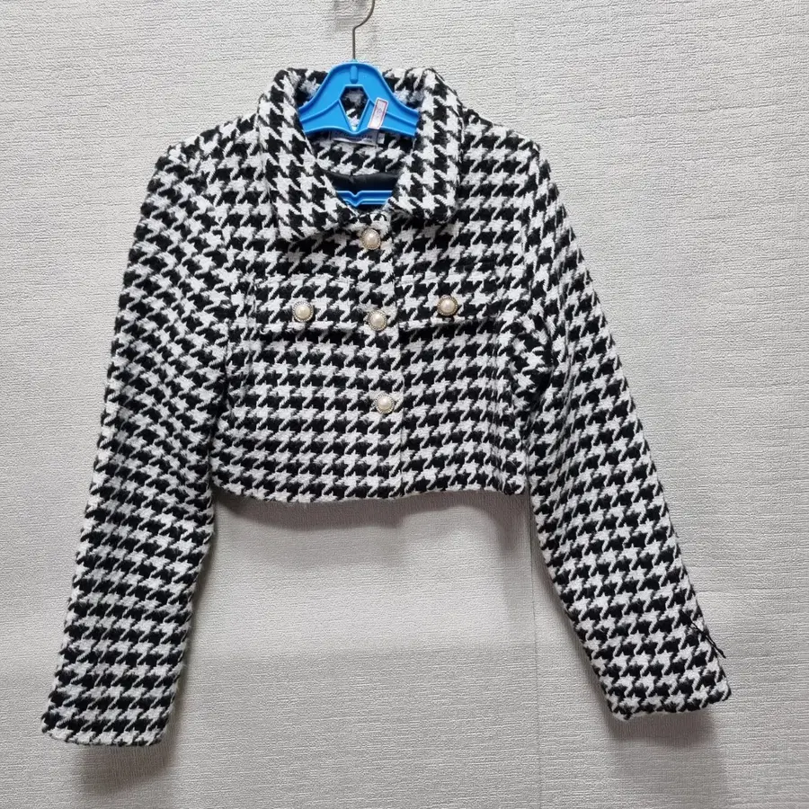 a475 트위드 크롭 자켓
