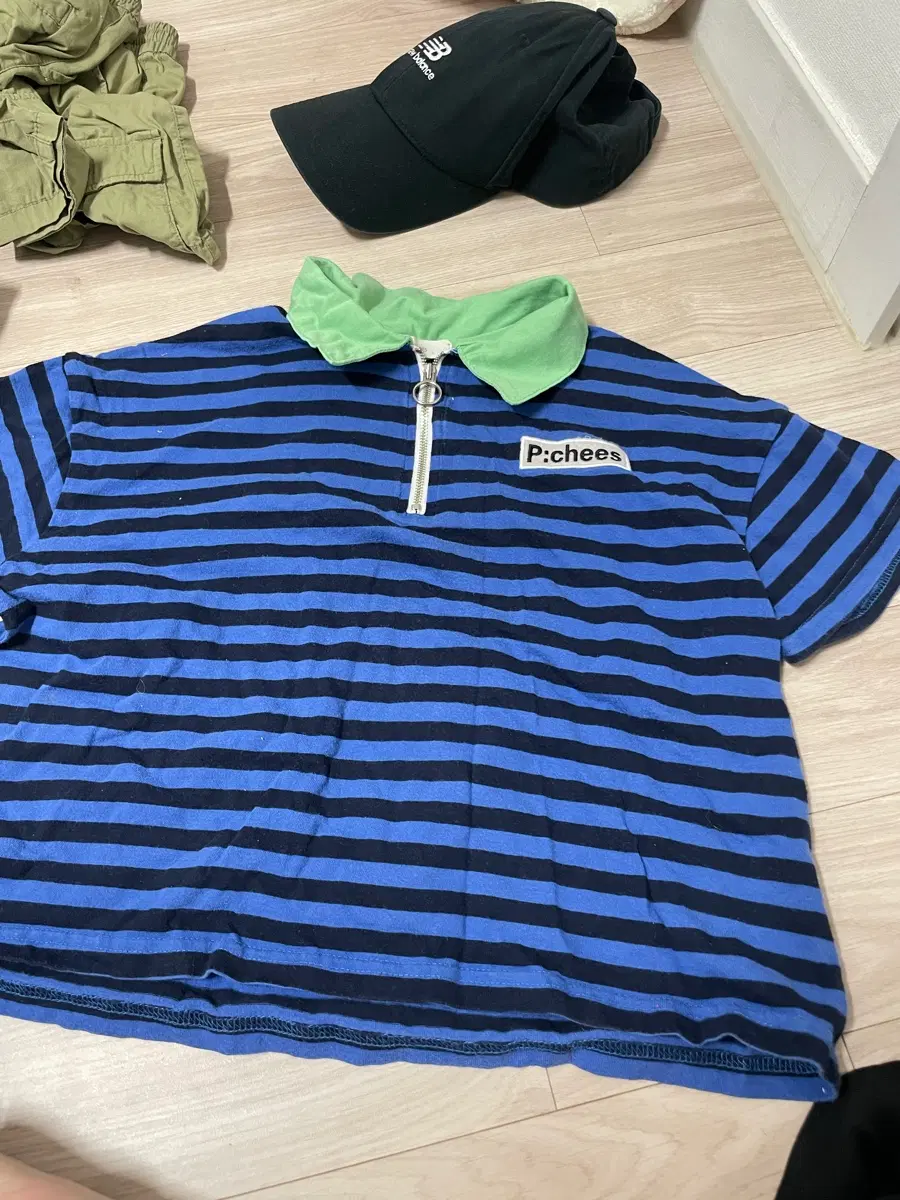 L) P:chees 피치스 단가라 후드티