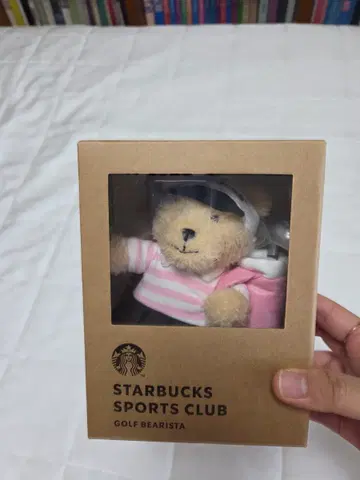 스타벅스 스포츠 클럽 골프 베어리스타 인형 키링