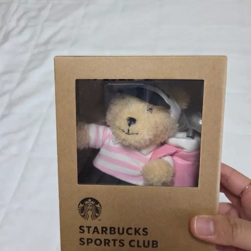 스타벅스 스포츠 클럽 골프 베어리스타 인형 키링